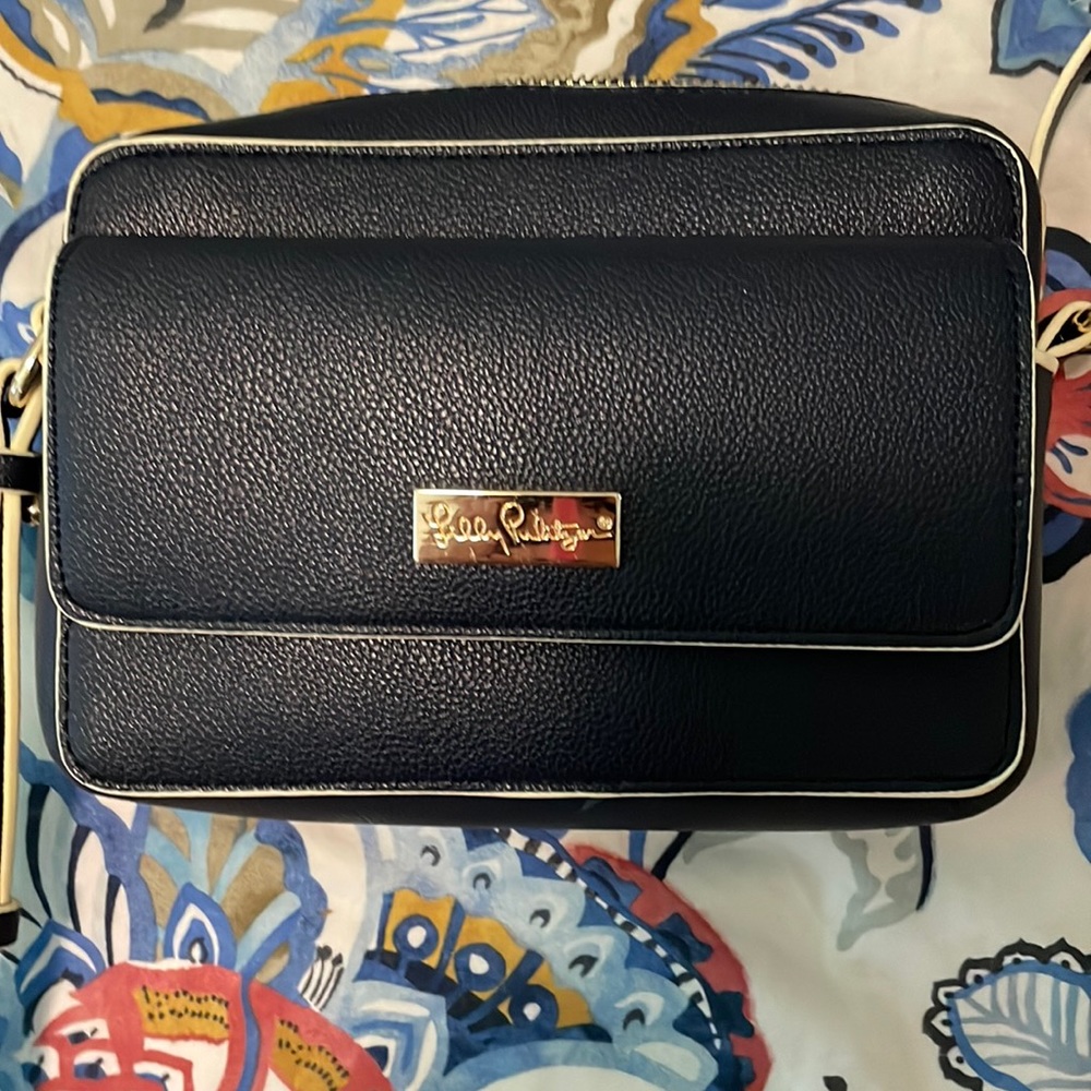 Lilly Pulitzer Navy purse